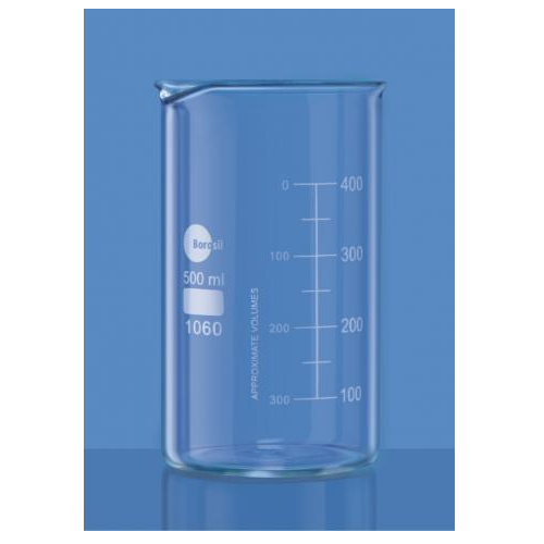 Borosil Tall Form Beaker with Spout(1060)