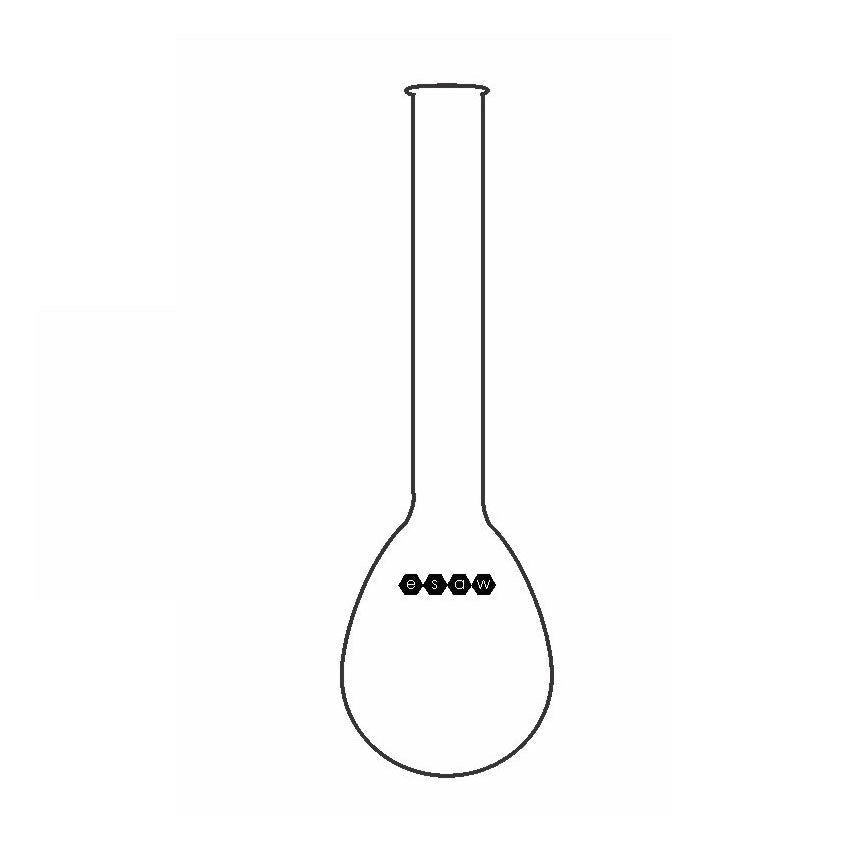 ESAW 9500.2642 Plain Chromatography Column with Screw Type PTFE Needle Valve Stopcock