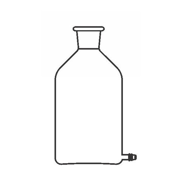 ESAW 9500.6305 Bottles aspirators with Outlet For Tubing