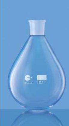 Borosil Pear Shape Flask for Rotary Evaporators with Ground Socket (4320)