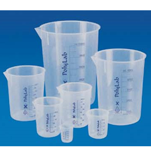 Polylab 1115 Beakers (PRINTED GRADUATION)