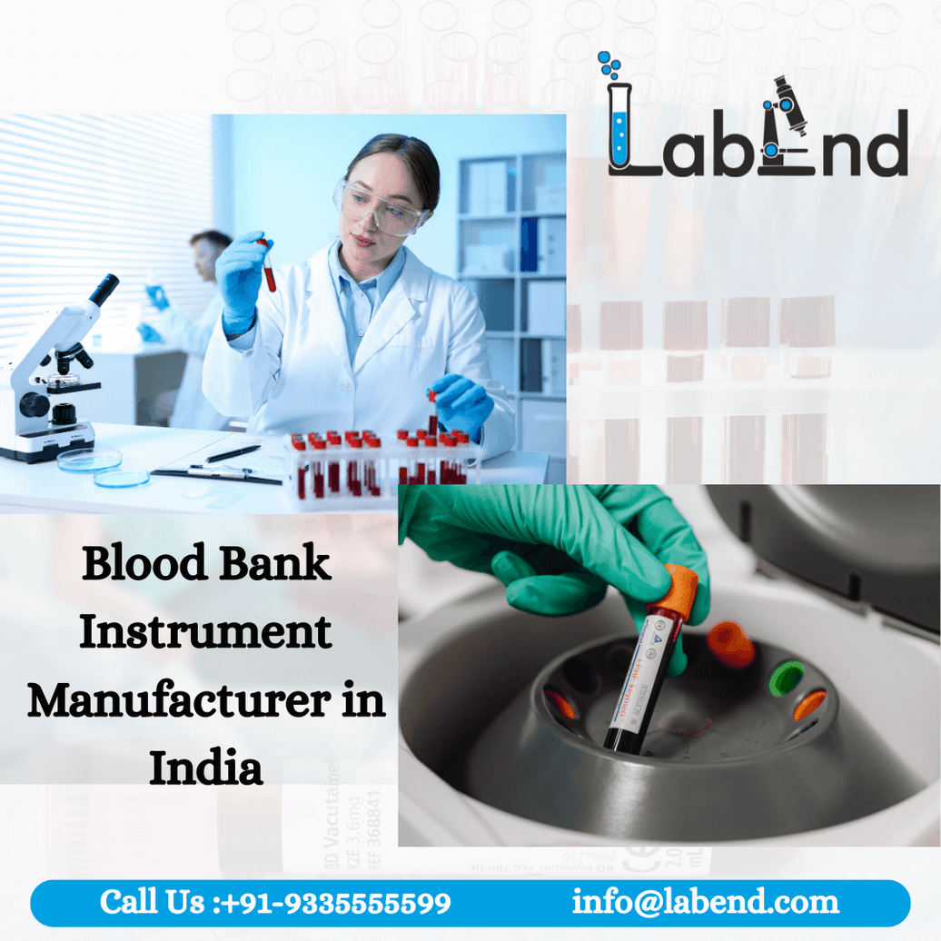 Blood Bank Instrument Distributor in India
