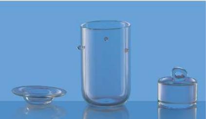 Borosil Volatile Matter Crucibles (3195)