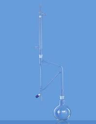 Borosil Distilling Apparatus for Essential Oil Determination and For Oil Lighter than Water (3451)