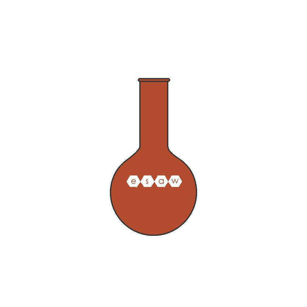 ESAW 9500.133070 Boiling Flask Round Bottom Amber Colour