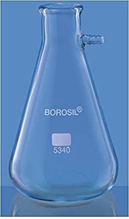 Borosil Filtering Flask with Bolt Neck and Tubulation (5340)