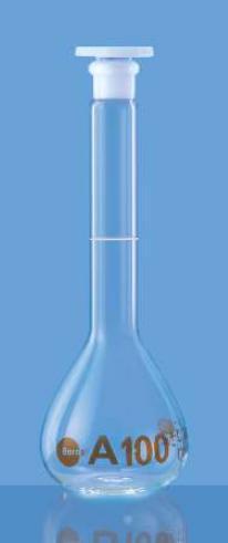 Borosil Volumetric Flask with I/C Plastic Stopper Class A (5646)