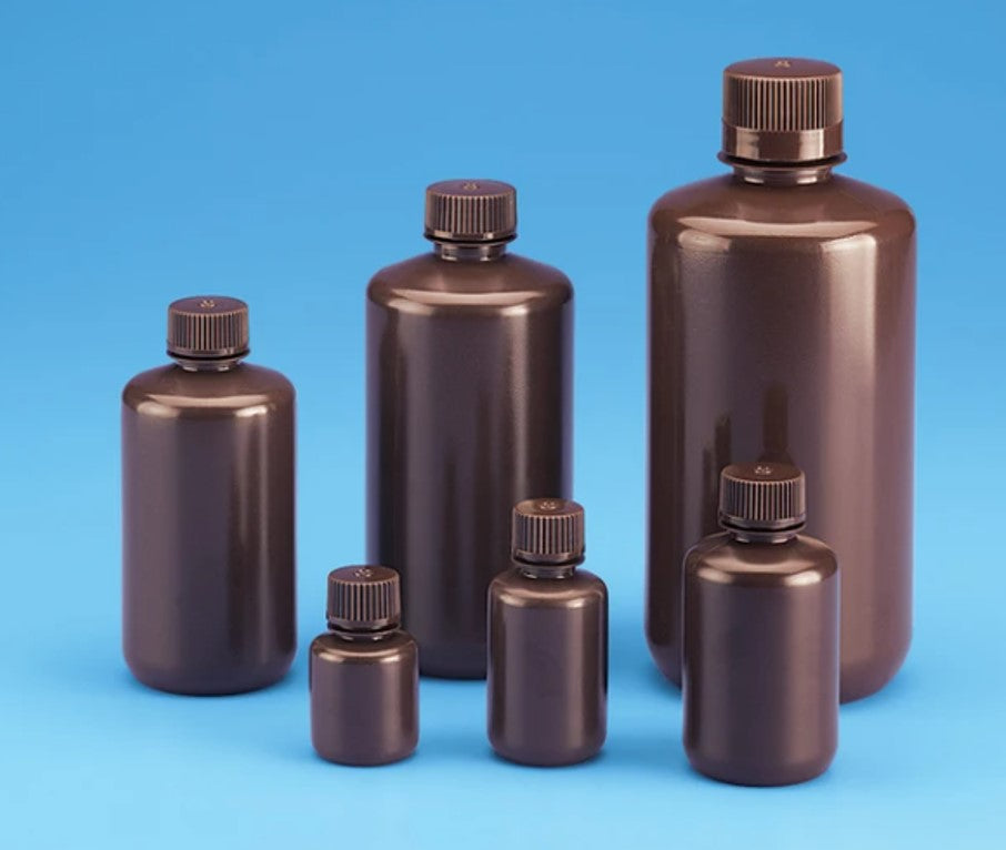 Tarsons Plastic Amber Narrow Mouth Bottle (581)