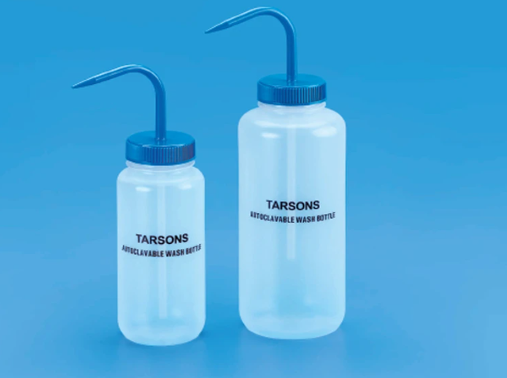 Tarsons Plastic Wide Mouth Autoclavable Wash Bottle (6200)