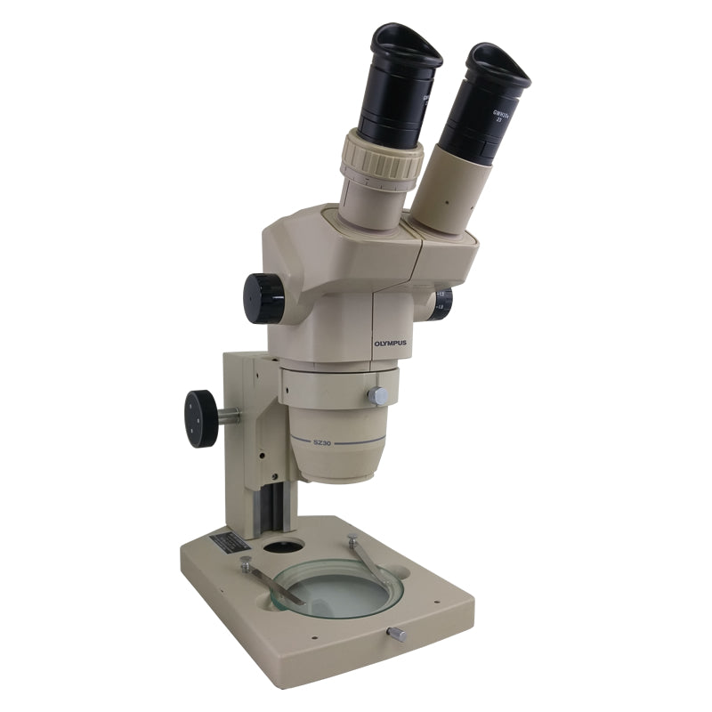 Olympus SZ30 Stereo Microscope On LED Stand