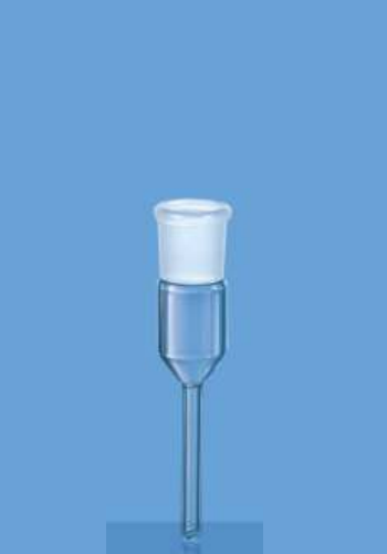 Borosil Receiver Straight Socket To Rubber Adapter (8837)