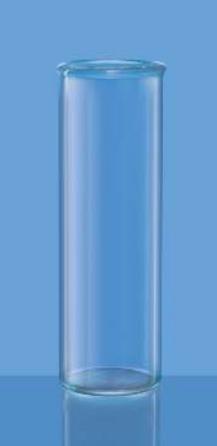 Borosil Flatted Bottom Test Tube with Rim (9822)